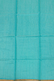 Blue Chanderi Silk Cotton 2 Piece Salwar Suit Material 10075393