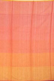 Pink Chanderi Printed Silk Cotton Saree 10075925