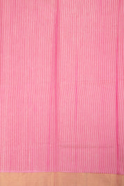 Pink Chanderi Printed Silk Cotton Saree 10075926