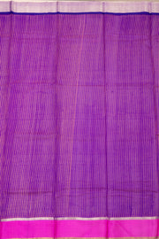 Pink Chanderi Printed Silk Cotton Saree 10075931