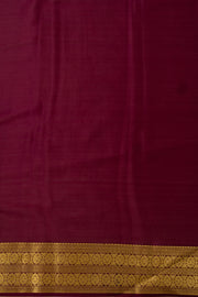 Petal Pink Mysore Crepe Silk Saree With Zari Border 10076668