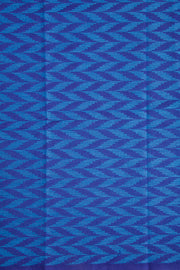 Blue Handloom Chettinad Cotton Saree 10072671