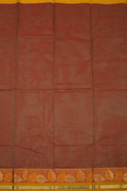 Maroon Handloom Chettinad Cotton Saree 10075075