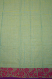 Green Handloom Chettinad Cotton Saree 10075086