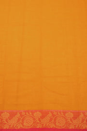 Yellow Handloom Chettinad Cotton Saree 10075087