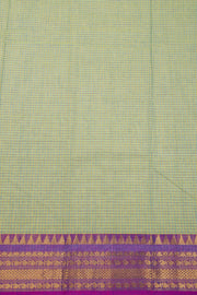 Green Handloom Chettinad Cotton Saree 10075097