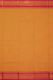 Yellow Handloom Chettinad Cotton Saree 10075098