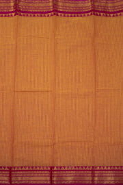 Orange Handloom Chettinad Cotton Saree 10075100
