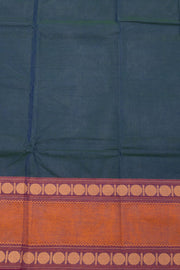Green Handloom Chettinad Cotton Saree 10075116