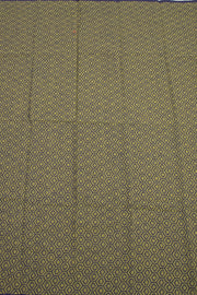 Deep Sea Green Handloom Chettinad Cotton Saree With Temple Border 10075827