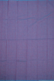 Green Handloom Chettinad Cotton Saree With Stripes And Floral Border 10075838