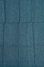 Autumn Olive Green Handloom Chettinad Cotton Saree With Checks And Temple Border 10075855