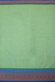 Green Handloom Chettinad Cotton Saree 10075889
