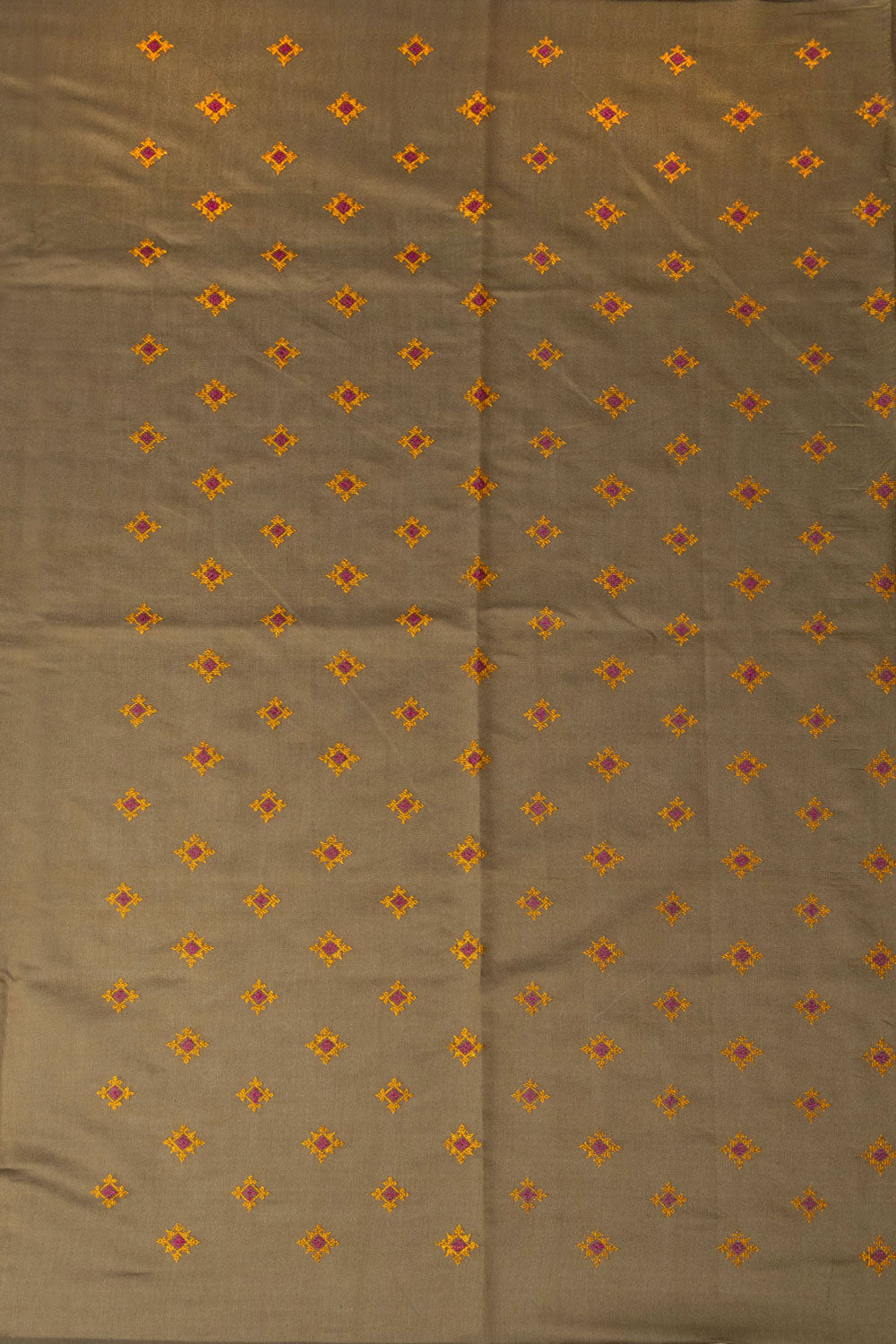 Brown Kasuti Handloom Silk Cotton 10064723