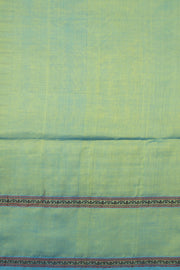 Green Handloom Kanchi Silk Cotton Saree 10073564