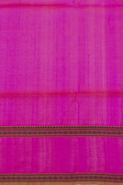 Mustard Yellow Handloom Kanchi Silk Cotton Saree 10073571