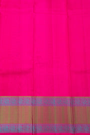 Purple Handloom Threadwork Kanjivaram Silk Saree 10074949