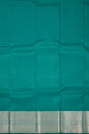 Orange Handloom Kanjivaram Blended Silk Saree 10072897