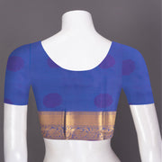 Blue Kanjivaram Vegan Silk Saree 10073896