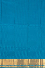 Beige Kanjivaram Vegan Silk Saree with Contrast Pallu 10073894