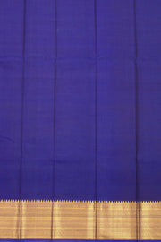 Brown Kanjivaram Vegan Silk Saree with Contrast Pallu 10074862