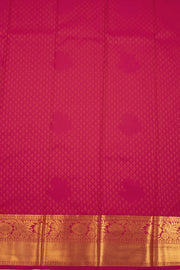 Maroon Kanjivaram Vegan Silk Saree with Contrast Pallu 10074864