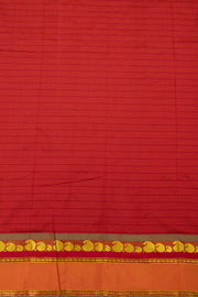 Kanjivaram Vegan Viscose Silk Saree Sea Green Color and Traditional Design 10075545