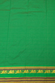 Kanjivaram Vegan Viscose Silk Saree Auburn Red Color and Traditional Design 10075547