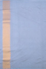 Pastel Sliver Kanjivaram Tissue Vegan Silk Saree 10075575