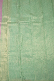 Kanjivaram Vegan Viscose Silk Brown Beige Color Jute Style Finish 10075597