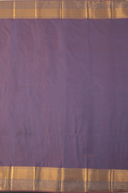 Blue Kanjivaram Vegan Silk Saree 10076025