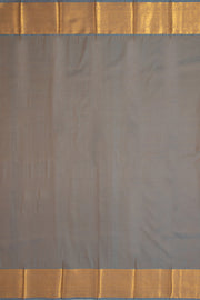 Orange Kanjivaram Vegan Silk Saree 10076026