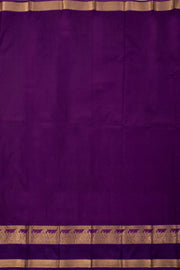 Green Kanjivaram Vegan Silk Saree 10076041