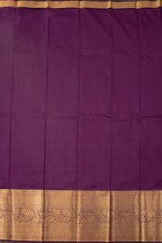 Cream Kanjivaram Vegan Silk Saree 10076045