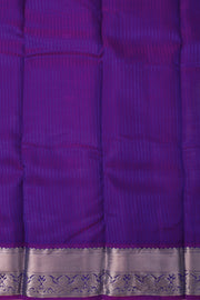 Cream Self Checks Design Kanjivaram Silk Saree 10076049