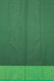  Brown Art Silk Kanjivram Saree With Checks Design 10076316