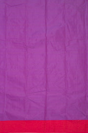 Purple Art Silk Kanjivaram Saree With Checks Design 10076319