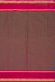 Blue Art Silk Kanjivaram Saree With Checks Design 10076329