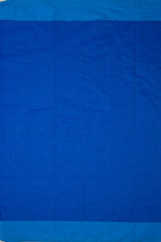 Blue Art Silk Kanjivaram Saree With Checks Design 10076335