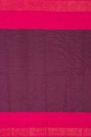 Blue Art Silk Kanjivaram Saree With Stripes Design 10076344