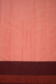 Pink Art Silk Kanjivaram Saree With Stripes Design 10076346