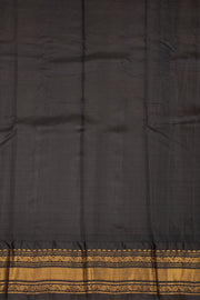 Yellow Gadwal Kuttu Silk Saree 10075426