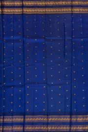 Green Gadwal Kuttu Silk Saree 10075437