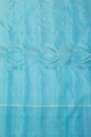 Blue Gadwal Kuttu Silk Saree 10076199