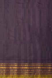 Blue Gadwal Kuttu Silk Saree 10076207