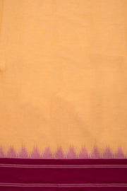 Topaz Orange Handloom Kanchi Cotton Saree 10069390 - Avishya