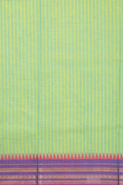 Green Handloom Kanchi Cotton Saree