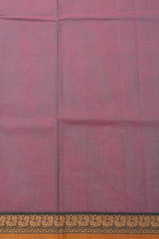 Mauve Handloom Kanchi Cotton Saree 10071822