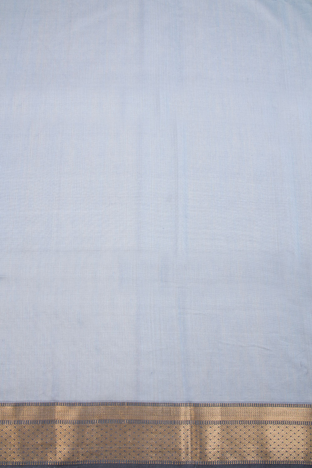 Blue Handloom Maheshwari Silk Cotton Saree 10068653 - Avishya