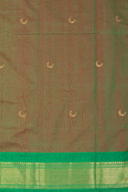 Red Handloom Chandrakon Paithani Silk Saree 10073632